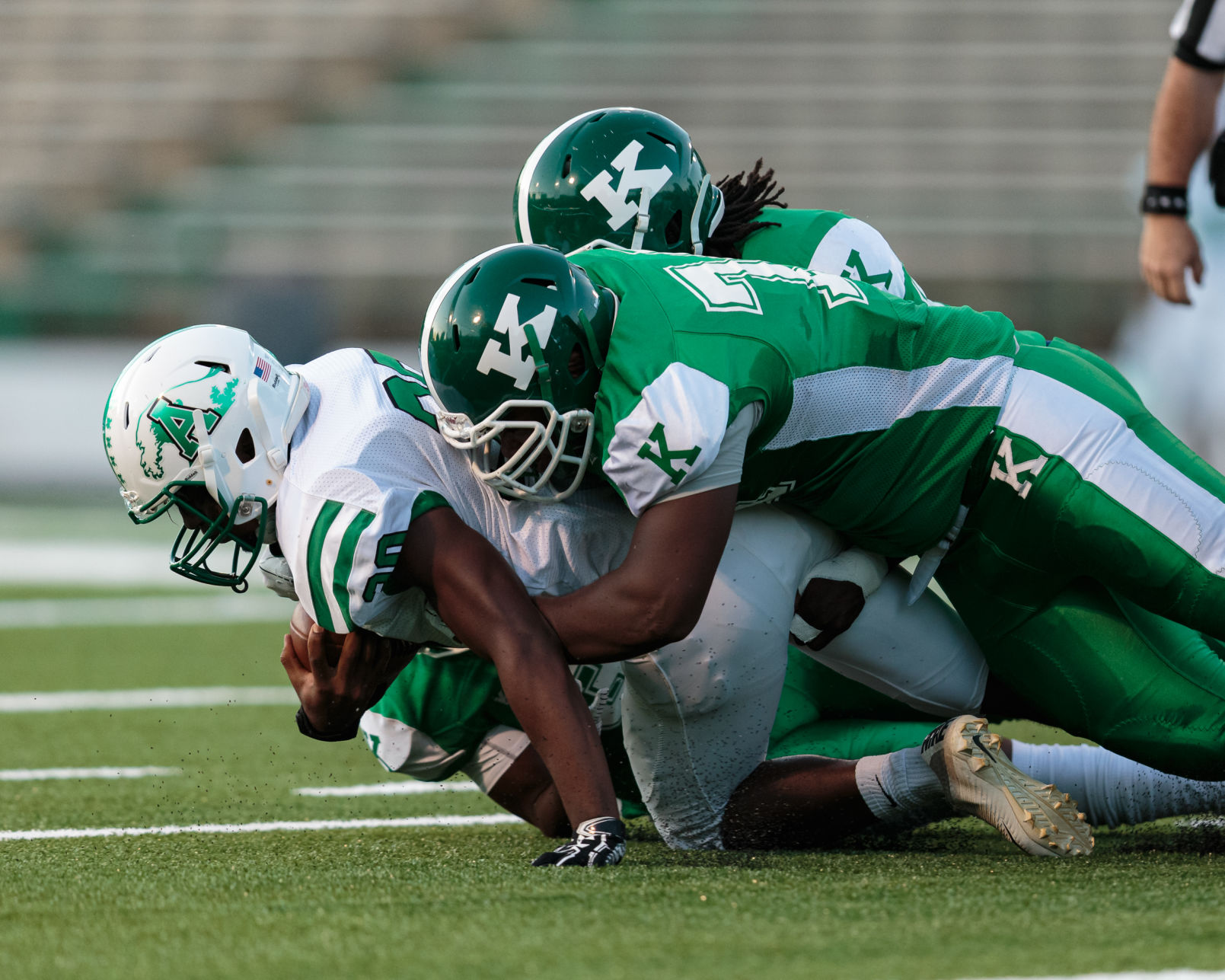 The A.L. Brown Wonders host the Gastonia Ashbrook Greenwave on a brand new field in their season opener.